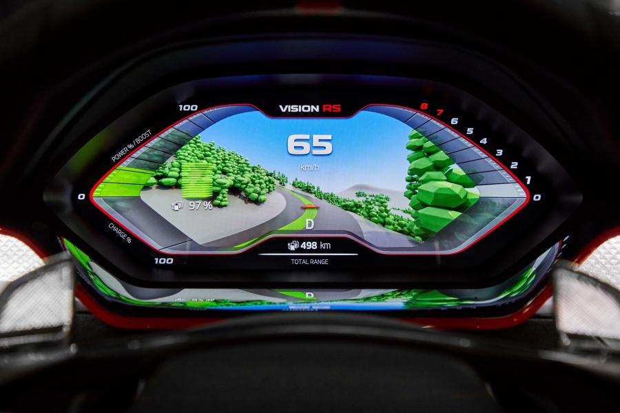Панель приборов Skoda Vision RS 2018 года  (фото 8 из 37)